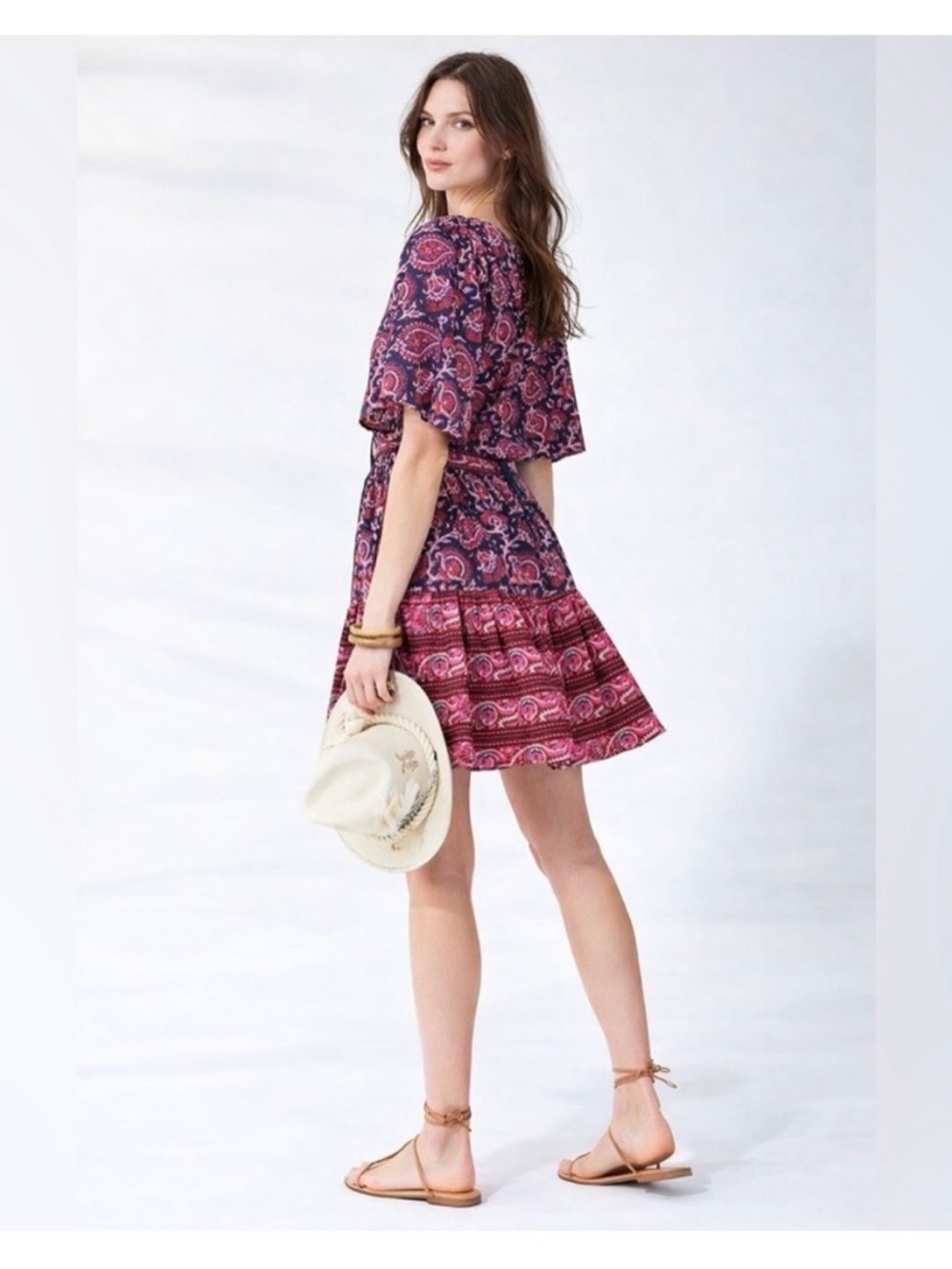 FIGUE Bria Dress with Tassel Tie - Picture 2 of 6